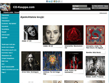 Tablet Screenshot of cd-kauppa.com